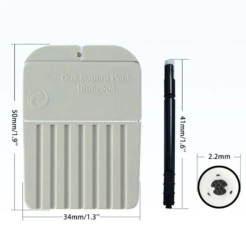 

Connexx QuickGuard Pack (2.2mm) 10962504 Earwax Guard Filters for Selected Signia / Connexx custom-made Hearing Aids