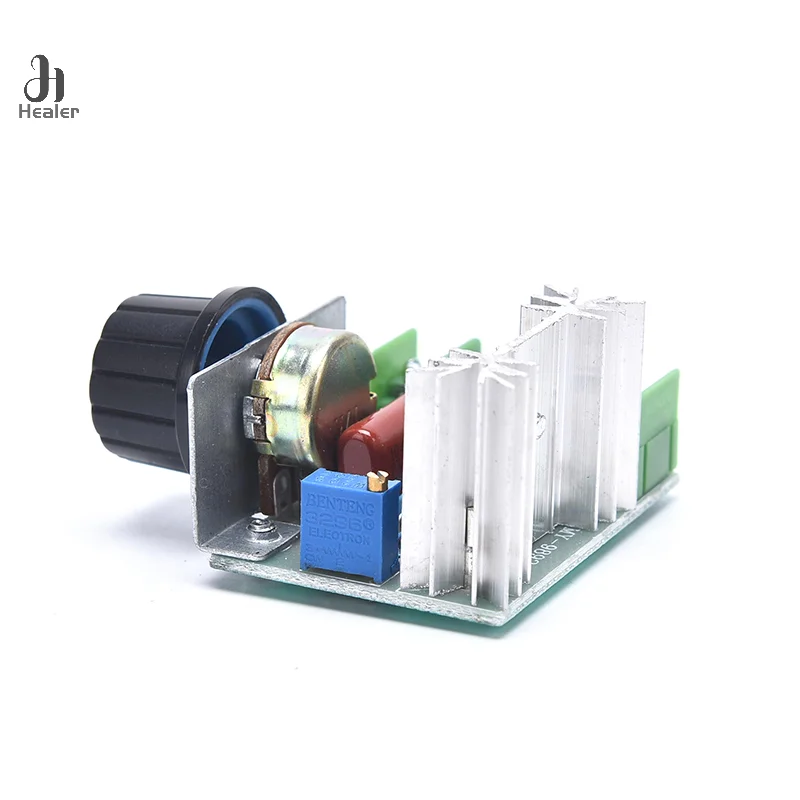 1pc Dimmer 220V 2000W Speed Controller Dimmer Switch Electronic Voltage Regulator