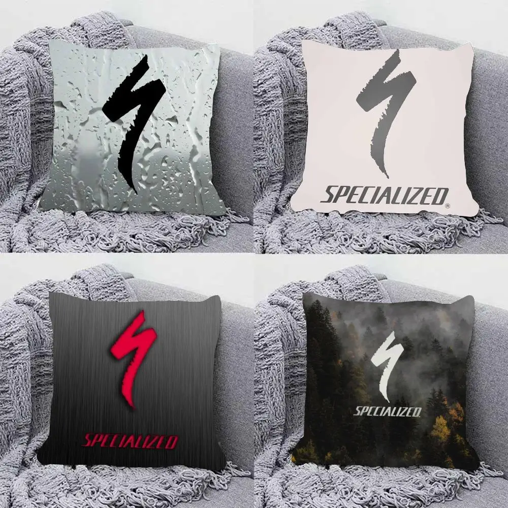 S-Specialized Cushion Cover Soft Plush Pillowcase Double Side Cozy Cushion Cover Aesthetic Sofa Home Decor Gift