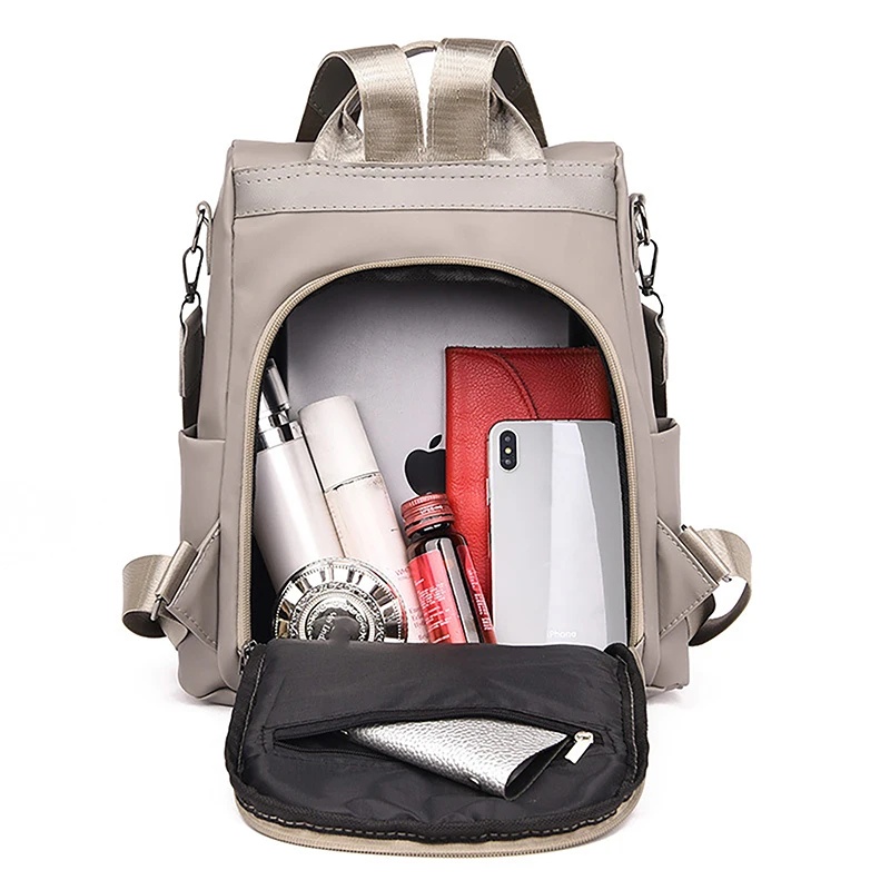 New Anti Theft Backpack Women Backpacks Multifunctional Travel Backpack Fashion Detachable Shoulder Strap Shoulder Bag JJ2271
