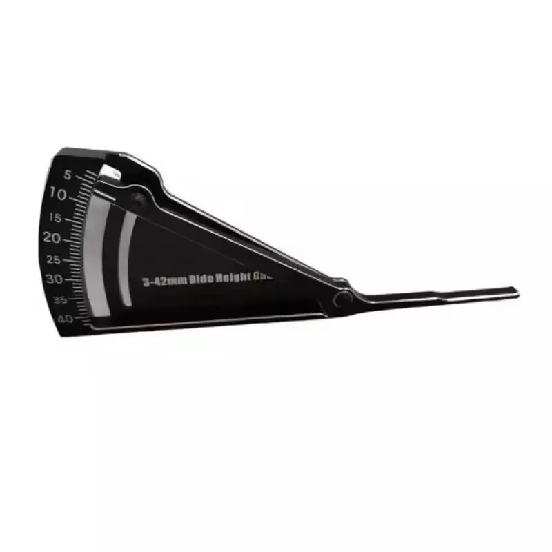 قابل للتعديل RC ركوب الارتفاع مقياس 3-42 مللي متر الحدبة حاكم لأداة القياس المهنية للسيارة الانجراف بجولة #4