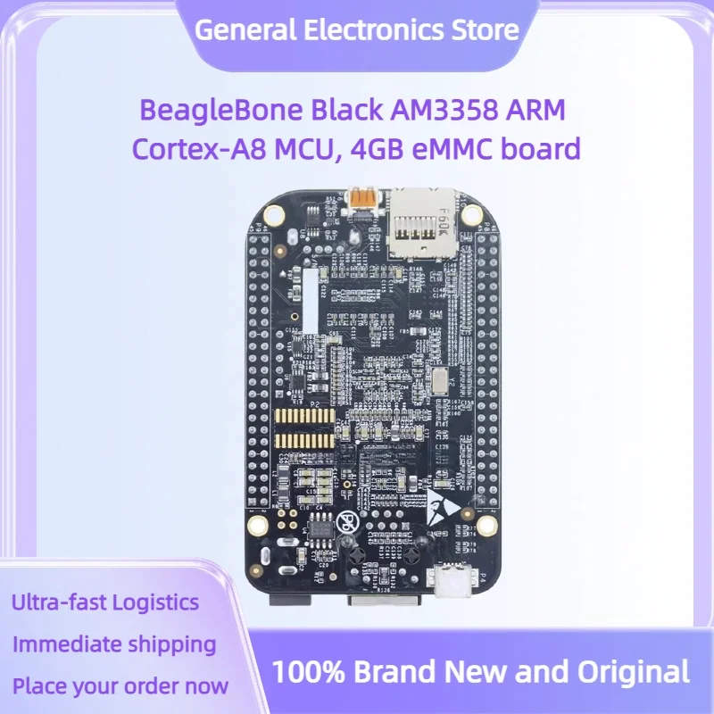 BeagleBone Black AM3358 ARM Cortex-A8 MCU, 4GB eMMC board
