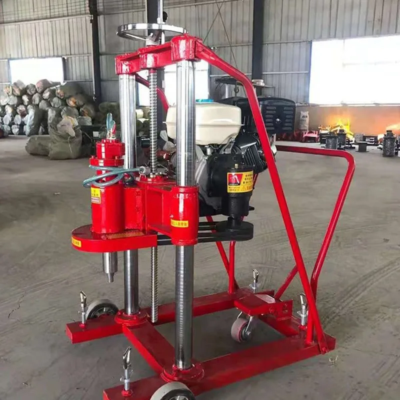 

Geological Exploration Core Drilling Machine Guardrail Installation Asphalt Concrete Road Drilling Construction Boring Equipment