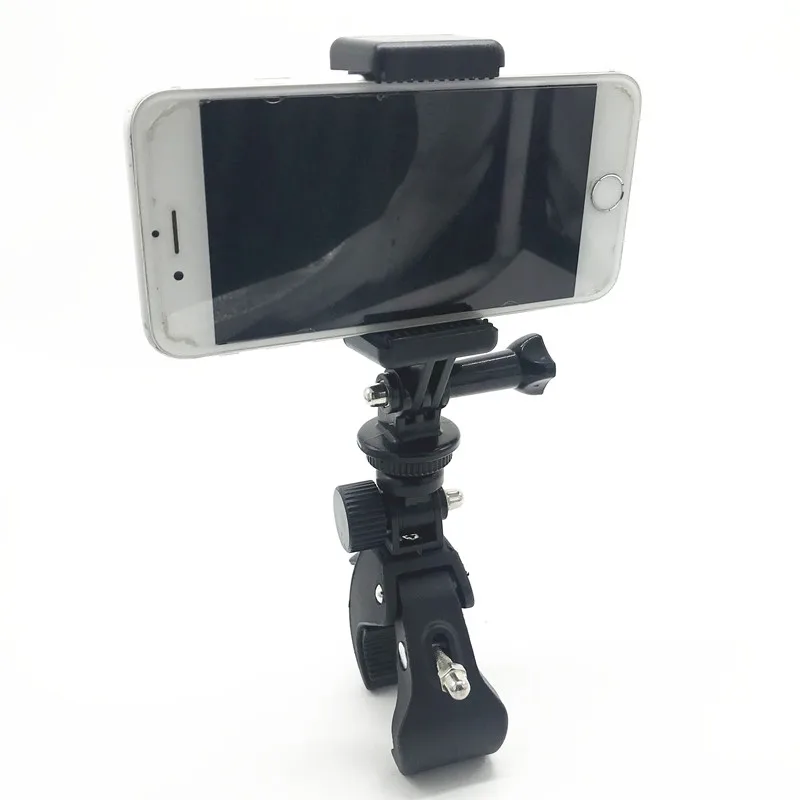 Support universel de pince de vélo pour fusil, canne à pêche, arc, flèche, chasse, pour Gopro Hero, SJCAM 456000 , Caméras d'action XiaoMiyi