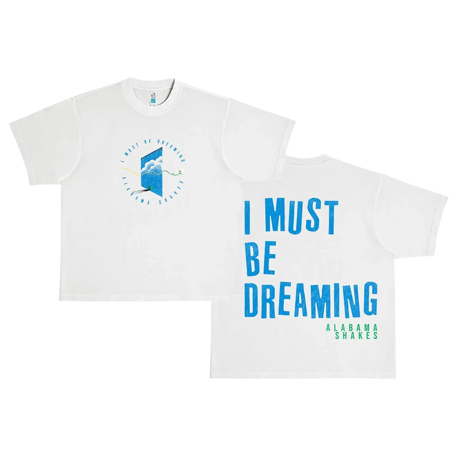 Alabama Shakes 2026 Band T‑Shirt I Must Be Dreaming Album Front Back Print Oversized Unisex Casual Rock Street Tee