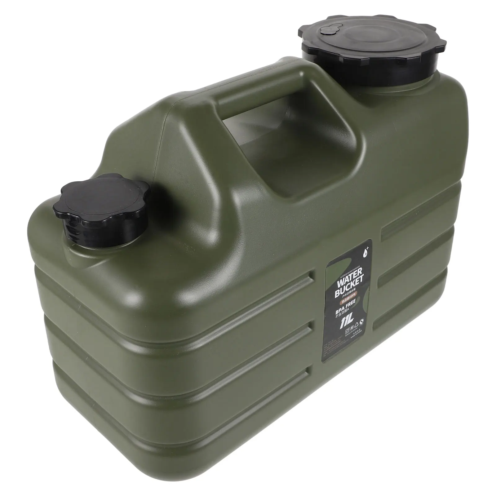 

50L Large Capacity Portable PE Water Storage Bucket Car Camping Hiking Foldable Reusable Drink Container Camp Water Jug Tank