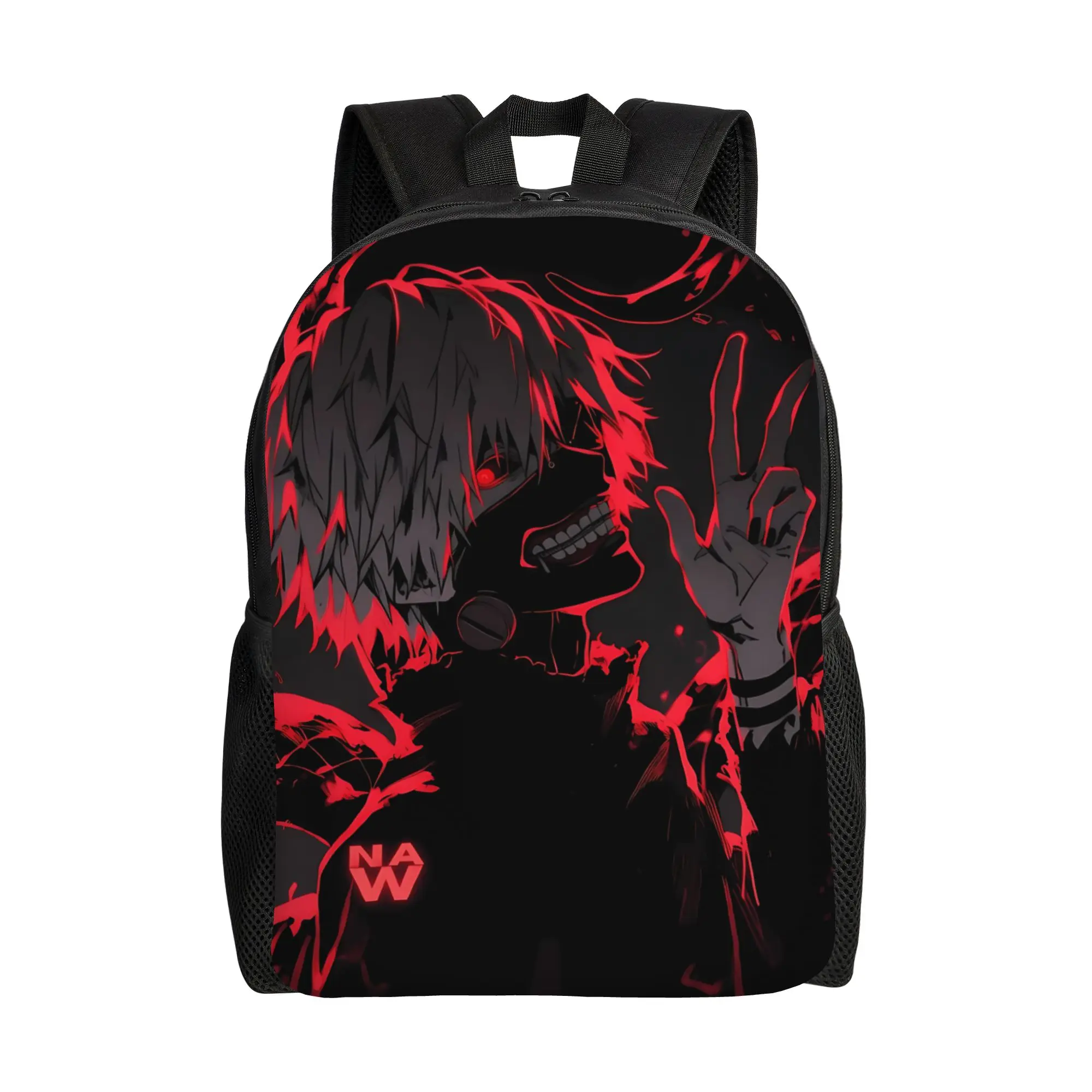 Fashion Halloween Tokyo Ghoul Kaneki Backpacks Its Bag  mochila School Zipper Closure Rucksack