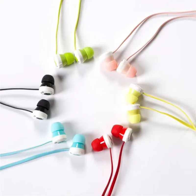 Cartoon Fruit Headset 3.5mm In-Ear Cute Girl Earplugs With Storage Bag Children Gift Headset for Xiaomi Huawei Iphone Samsung