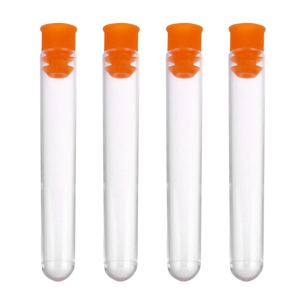 

100 Pcs Storage Plastic Test Tube Tubes Lotion Bottle Plant Sample Containers