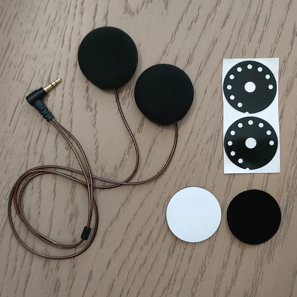 Głośnik do kasku ELFINEAR RIDE-VOICEPRO: wyraźność głosu, ulepszony magnes, złącza AUX 3,5 mm