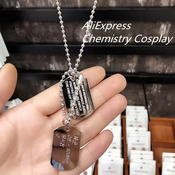 Johnny Silverhand Cosplay Necklace