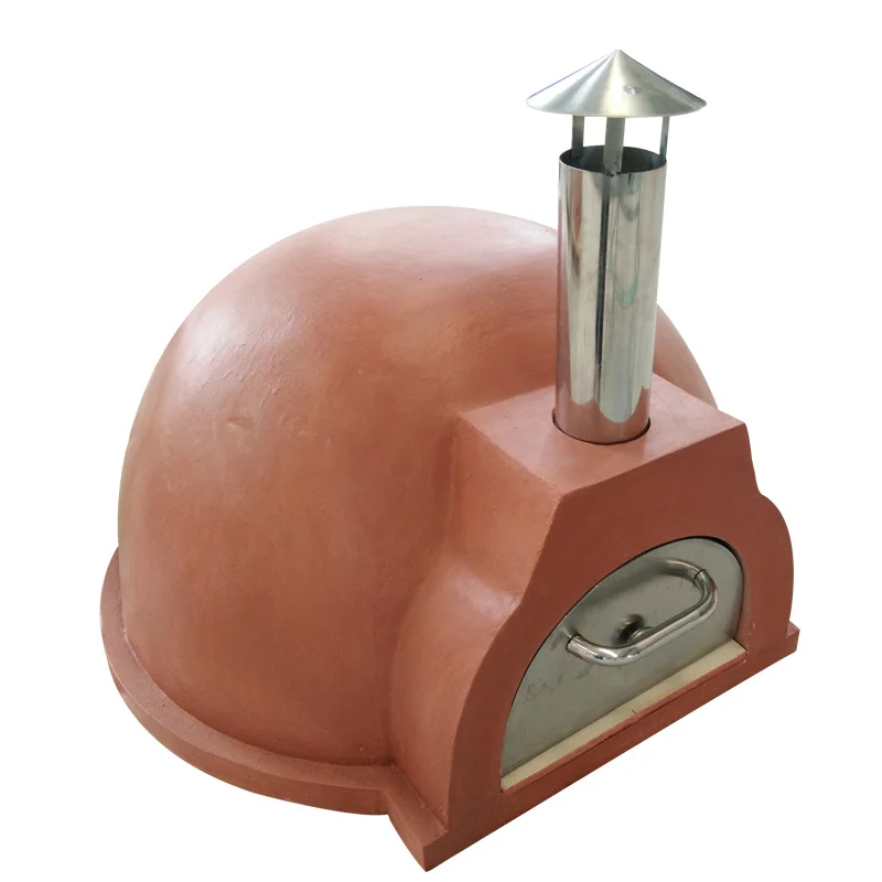 HH*Charcoal Gas Brick Barbecue Kiln Popular Italian-Style Wood-Fired Pizza Ove