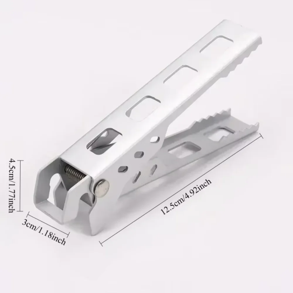 مقلاة خبز خارجية مضادة للحرق، مشبك منزلي من سبائك الألومنيوم مقاوم للحرارة، وعاء المطبخ، مقلاة الأطباق، مشبك مضاد للحرق #6