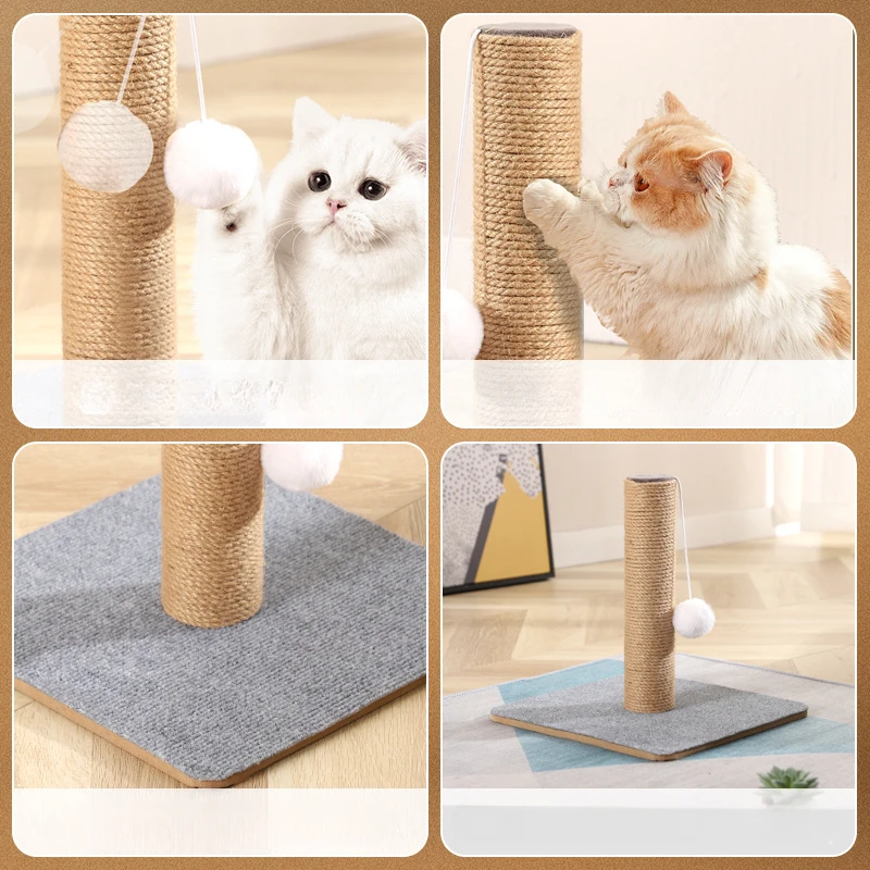 

Cat Scratch Post Claw Sharpener, Cactus Scratching Board, Scraper, Pet Furniture, Cat Tree Post, Pet Accessories