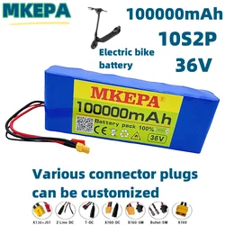 Mkepa 10S 2P 36V 100000Mah 18650 Li-Ion Batterij 1000W Hoog Vermogen En Capaciteit 36V Motorfiets Scooter