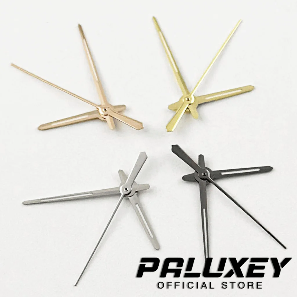 NH35 Hands Silver Rose Gold Black Gold Watch Hands For NH35/NH36/4R/7S Movement Watches Pointers Green luminous
