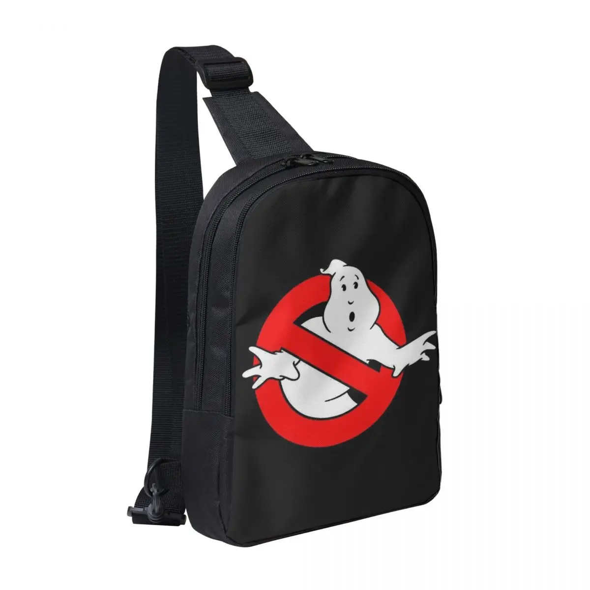 

The GhostBusters Logo Pattern Chest Bag Men Sling Crossbody Backpack Chest Bag Travel Hiking Daypack Shoulder Bag