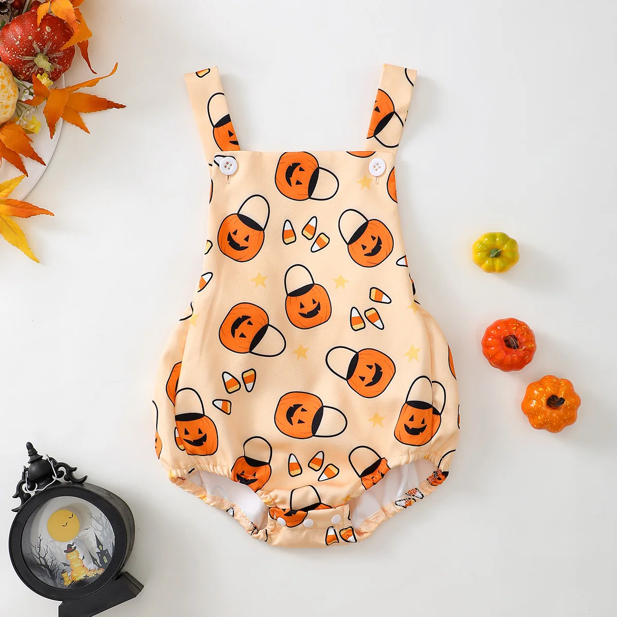 Baby Boy and Girl Sling Triangle Crawling Suit Soft, Comfortable and Easy to Care Best Halloween Gifts