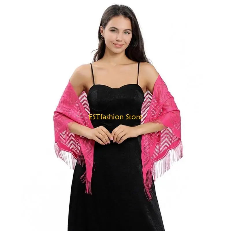 Y5GC Women's Lace Capes Shoulder Wrap for Women Wedding Gowns and Evening Celebration