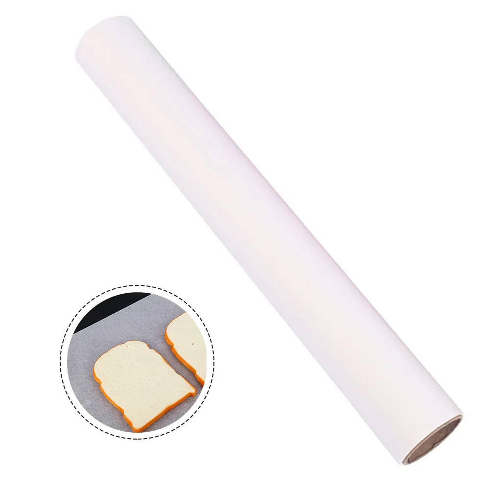 10M Baking Paper Barbecue Double-sided Silicone Oil Paper Parchment Rectangle Oven Oil Paper Baking Sheets Bakery BBQ Party