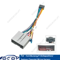 Arnés de cableado de Audio para coche, cable de 16 pines para Ford Mustang/F150/Expedition/Explorer, instalación estéreo Chevrolet Blazer