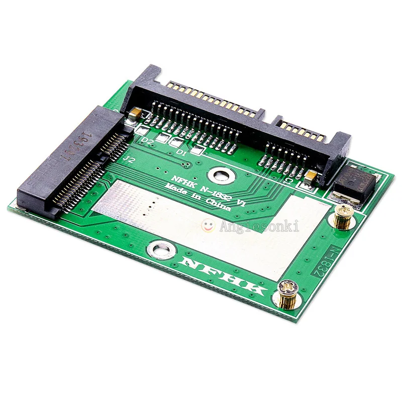 PP+ Card slot 50mm Mini PCI-E mSATA SSD adapter converter to 2.5 SATA Smallest
