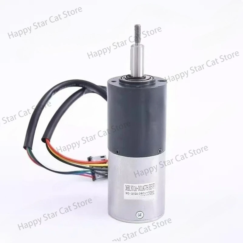 36BLY01A-001AG76 High Torque and Low Noise DC Brushless Motor with Gearbox, Suitable for Lawn Mower Wheels