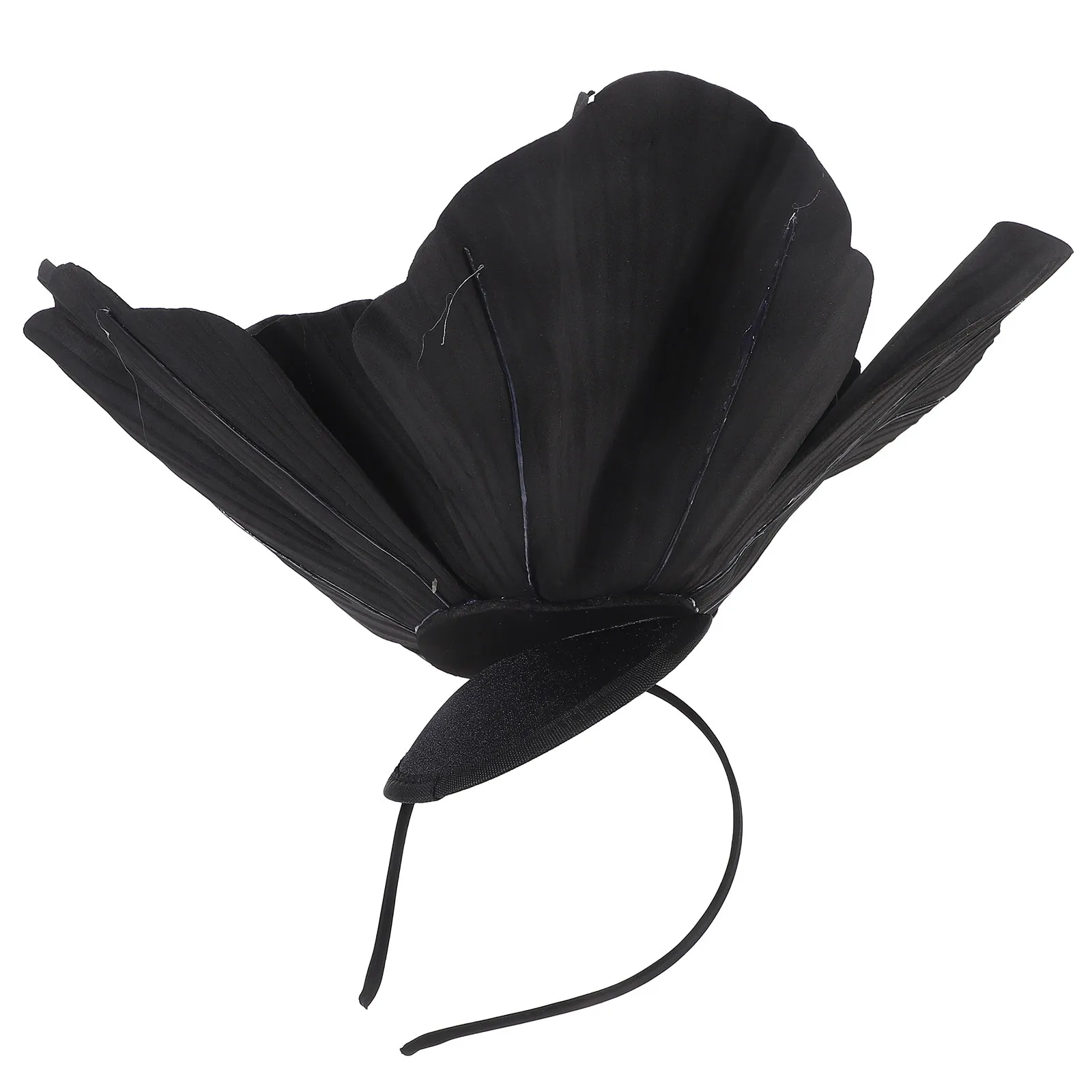 Large Flower Fascinator Headband Stylish Exaggerated Floral Hair Ornament for Parties Horse Racing Events Statement Hair