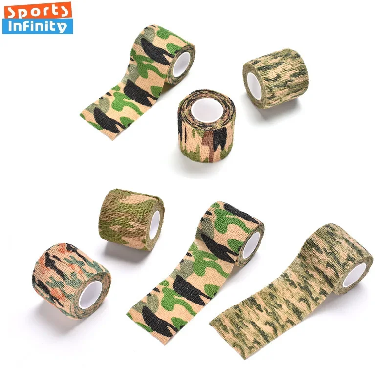 Non Woven Bicycle Camouflage Tape Protective Adhesive Self Stick Tape Mountain Road Bike MTB Handle Bar Frame Protector Sticker