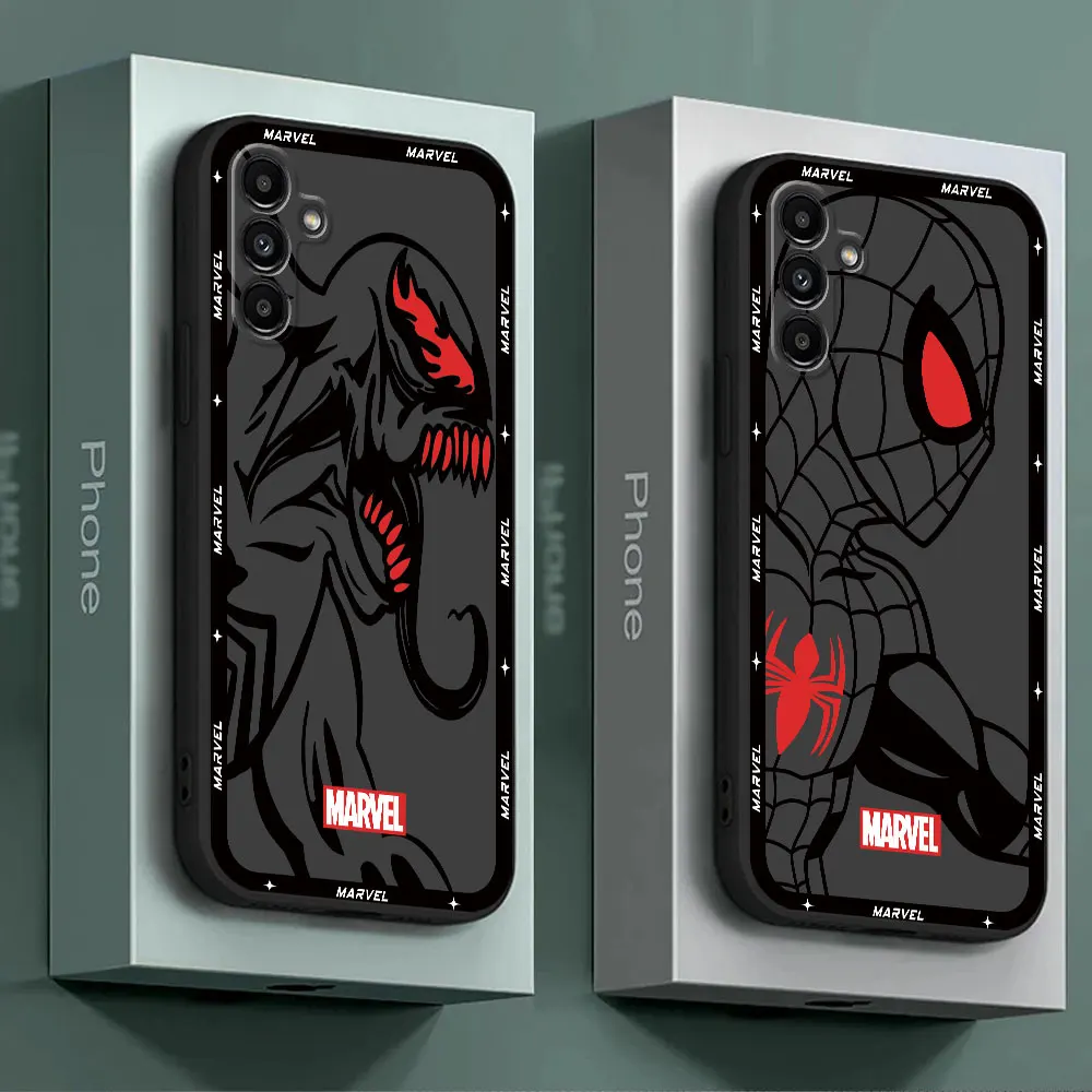 Marvel Spiderman Ironman Phone Case for Samsung Galaxy A20e A01 A31 A04 A10 A10s A71 A05 A05s A41 A04s A50 A03 Core A70 Cover