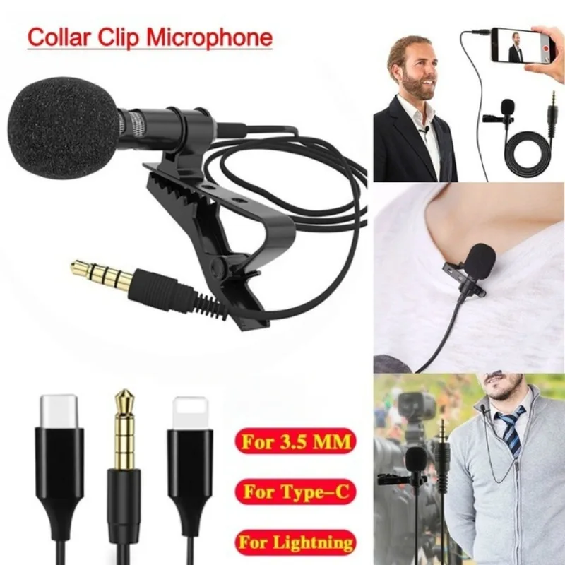 3.5mm Mini Headset Microphone for Lecture-teaching Conference Sessions