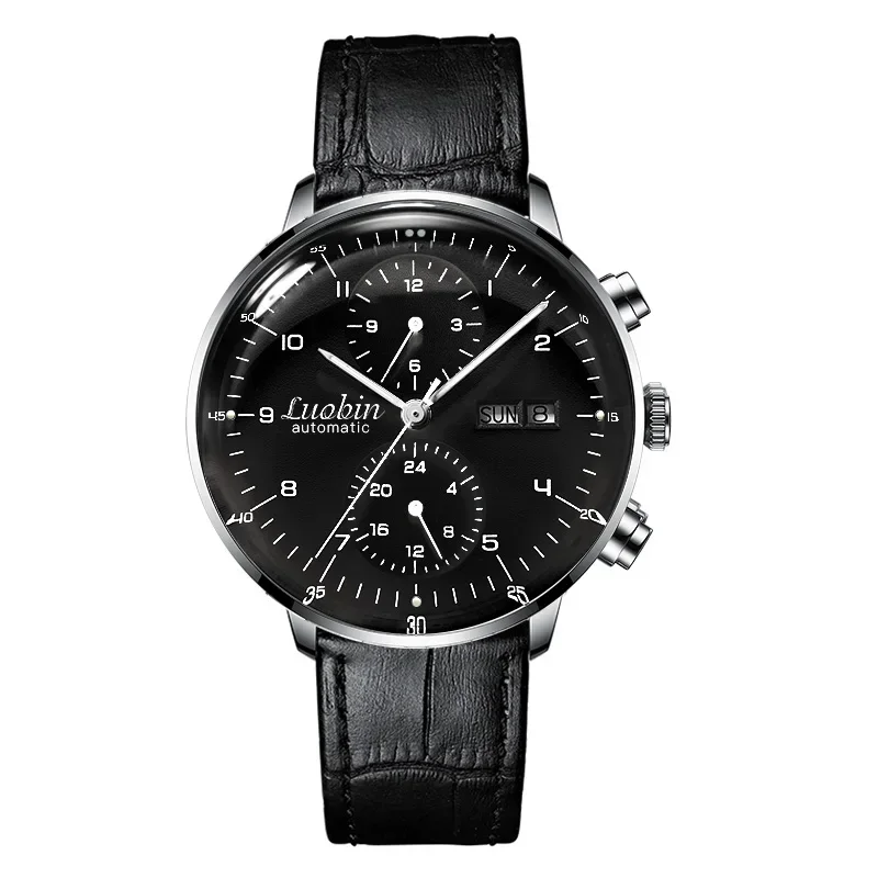 Herenmode Mechanische Horloges Zakelijk Automatisch Horloge Roestvrij Staal Lichtgevende Designer Klok Relojes De Hombre Nieuw 2023