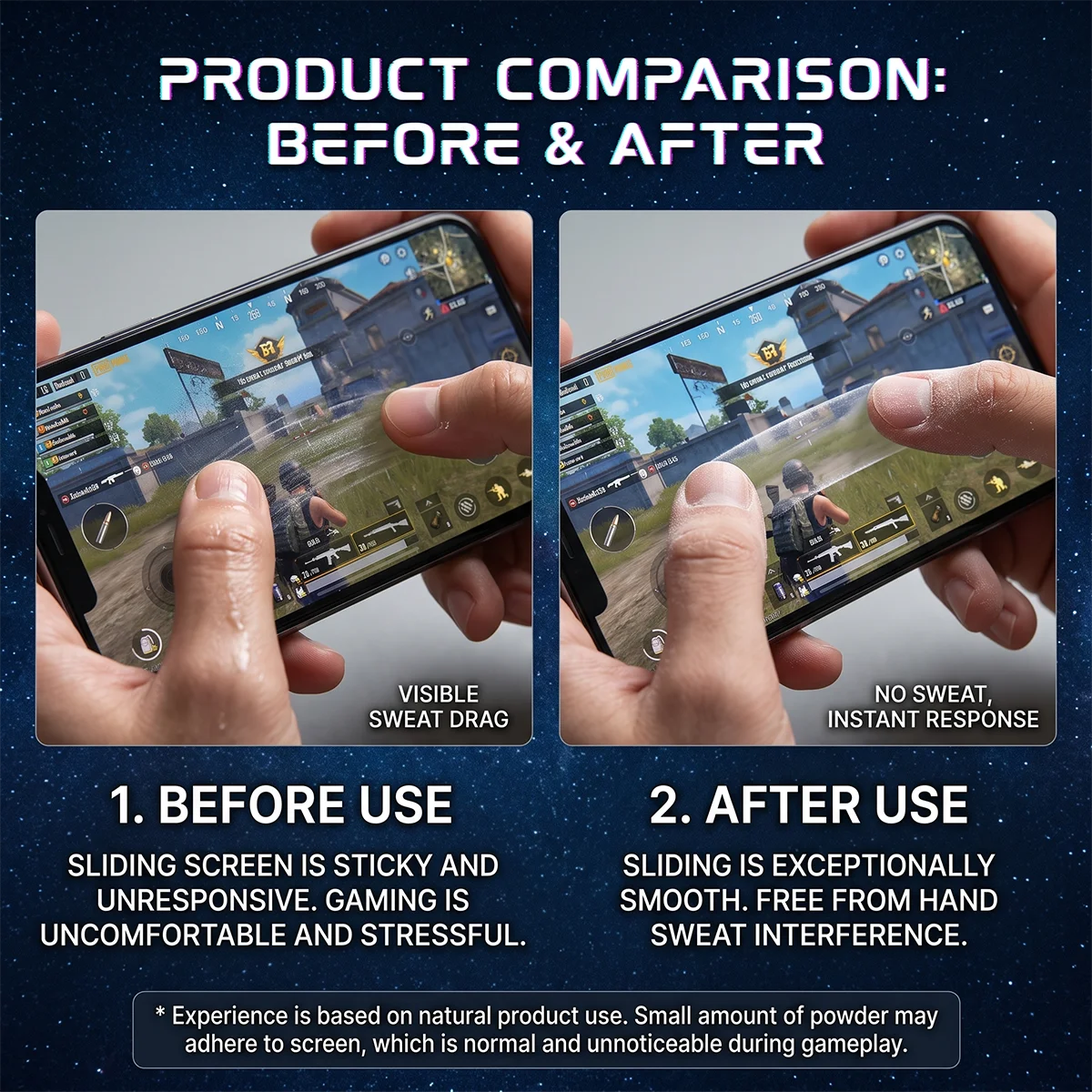 SIKEZHAN Hydrophobic Gaming Fi - Gaming Controller Phone recension och pris