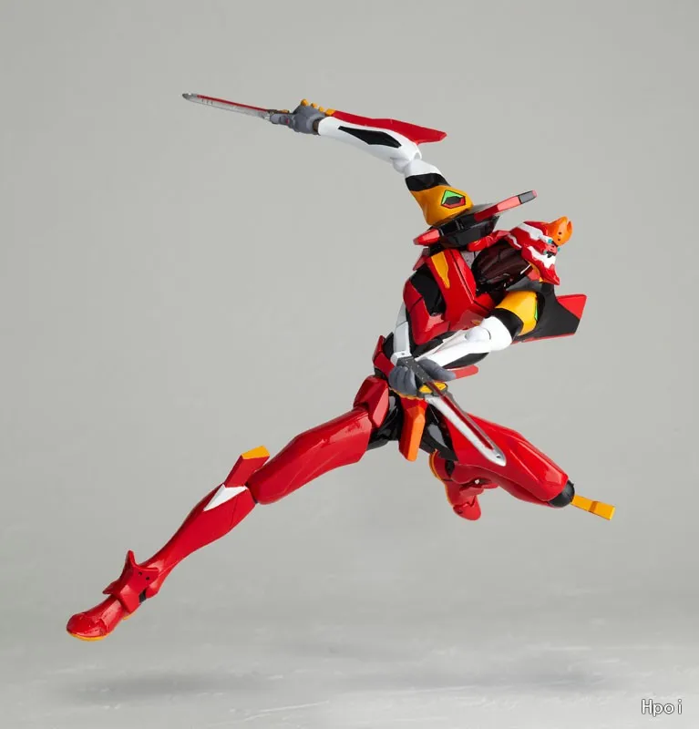 

In Stock Original KAIYODO Evangelion PRODUCTION MODEL 02 Character Model Toy Gift Collection