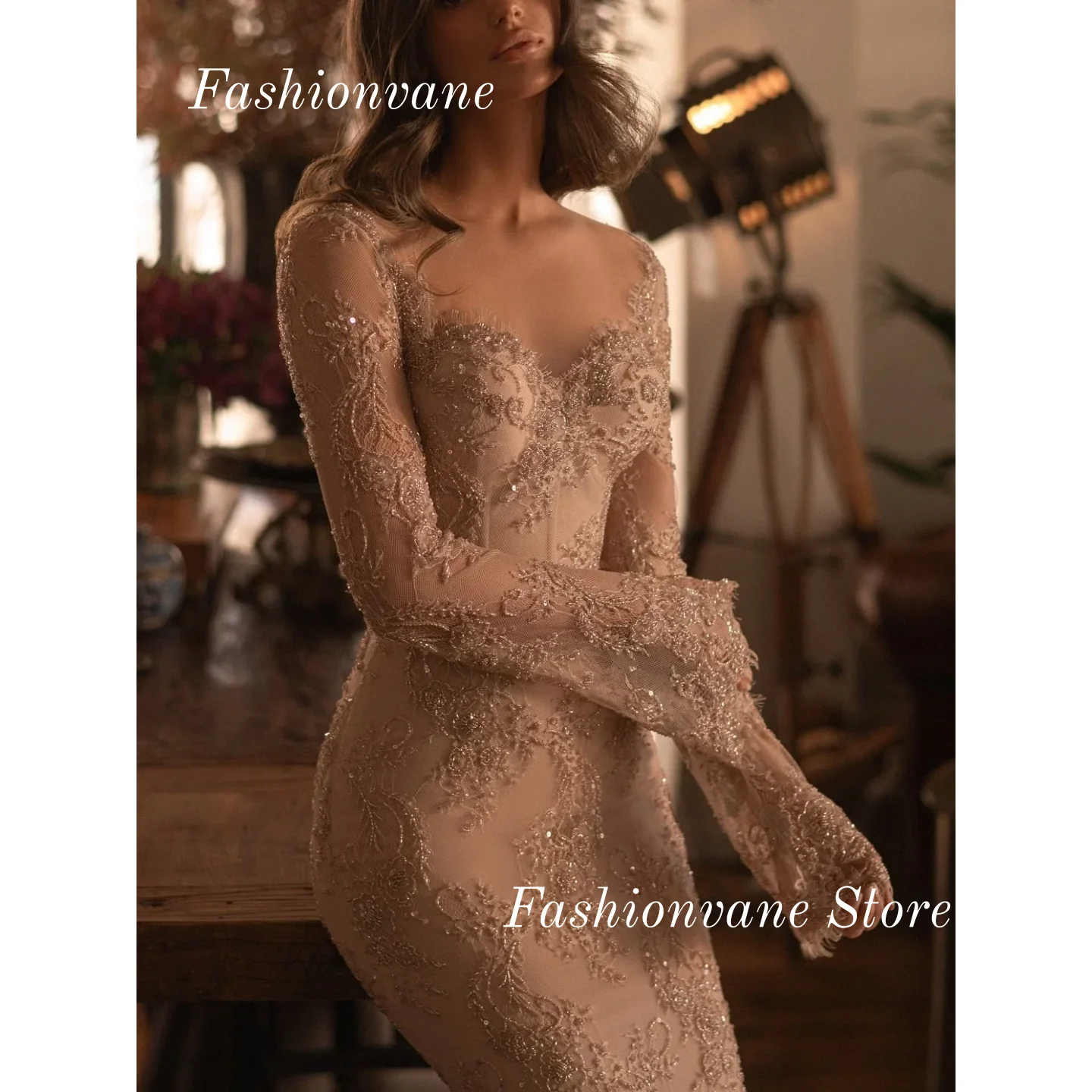 فساتين حفلة موسيقية عتيقة دبي المملكة العربية السعودية بدون أكتاف فساتين سهرة من الدانتيل فساتين سهرة مخصصة حسب الطلب