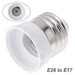 Lamp Sockets E26 E-27 to E17 Socket Adapter Standard Medium Screw to Intermediate Screw E17 Light Bulb Socket Adapter