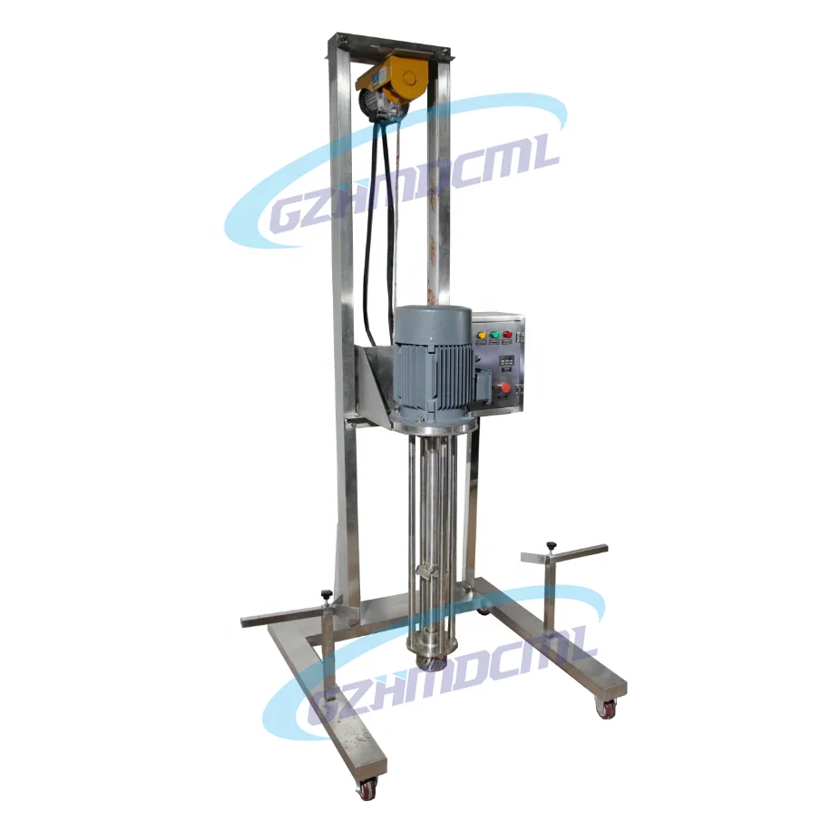 2026-Manufacturing Plant Vacuum Emulsifying Mixer Computerized Auto Color Ink Automatic Car Paint Mixing Machine for Sale