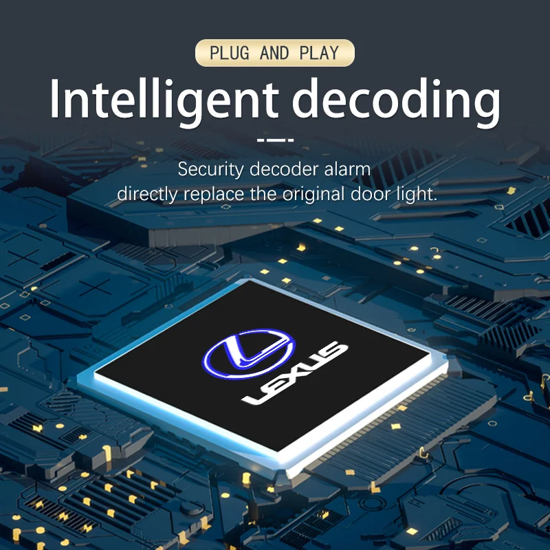 Led باب السيارة ترحيب ضوء شعار العارض مصابيح الليزر لكزس ES GS GX IS LS LX 460 RC 300 350 300h 330 400 RX 270 350 450h RC