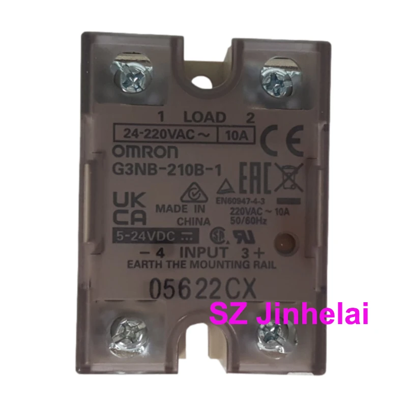 Omron G3NB-205B-1 G3NB-210B-1 G3NB-220B-1 G3NB-225B-1 Authentic Original SSR 5-24VDC Solid State Relay G3NB-240B 275B 290B-1