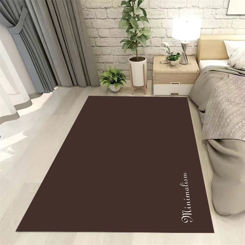 

Simple Solid Color Non-slip Carpets, Entry the Carpet, Home, Bedroom, Bedside, Study, Office, Study, Simple, Modern