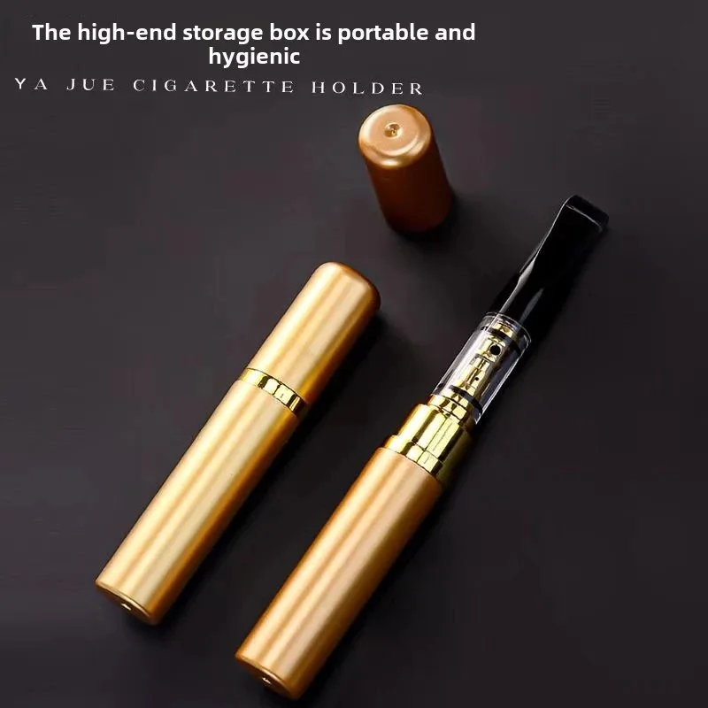 5pcs/Set Filtration Smoke Filters microporous filter cartridge Cigarette Holder Microfilter Portable Cleaning Reusable Tar