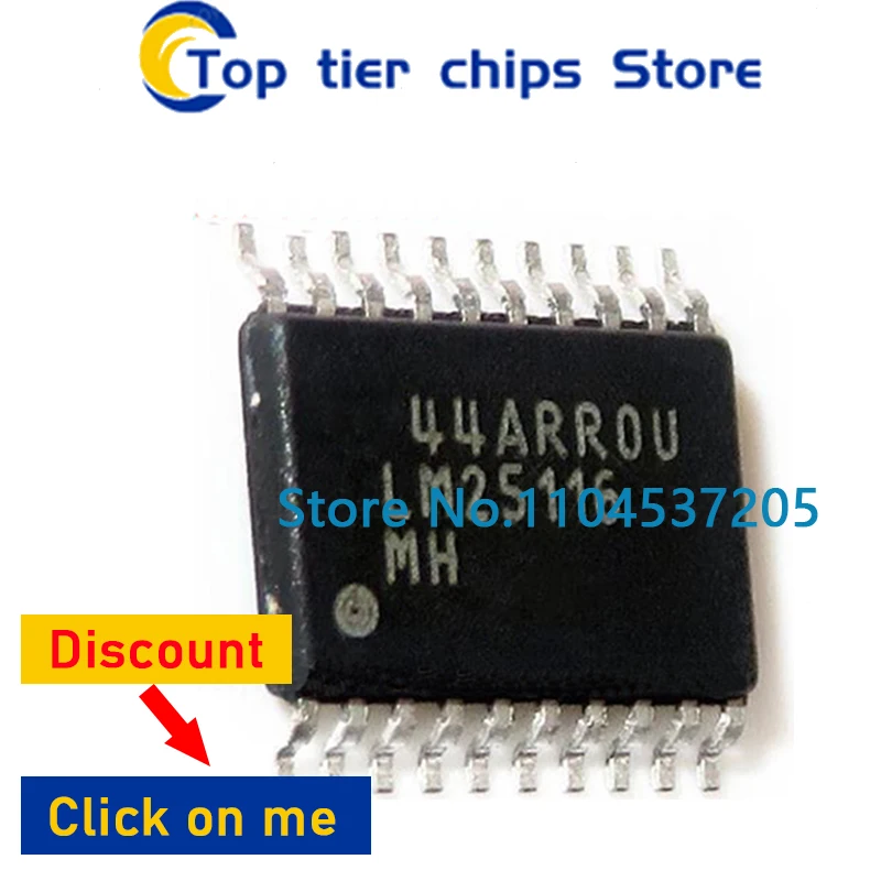 1~100pcs LM25116MH LM25116 TSSOP-20 100% NEW