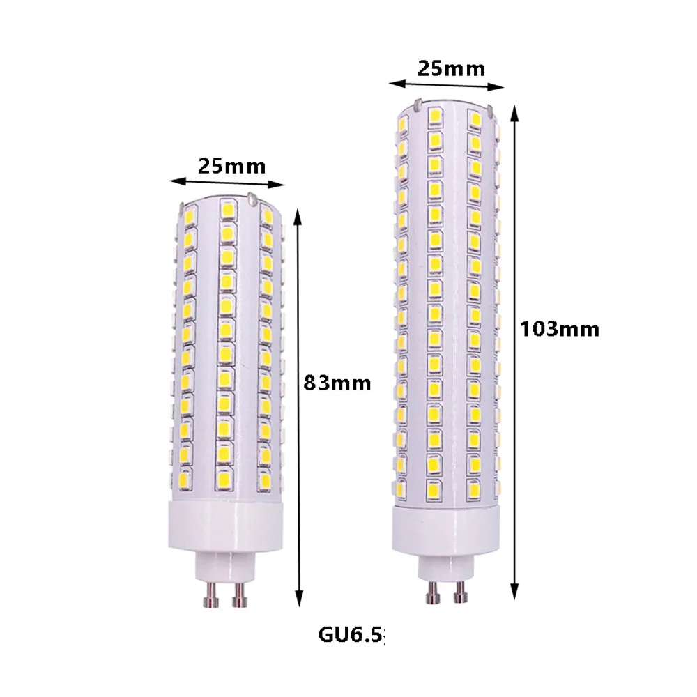 Imagem -04 - Lâmpada de Milho Led Brilhante G12 G8.5 Gu6.5 2835 10w 15w 3000k Branco Natural 4000k 6000k Substituir 100w 150w Lâmpada Halogéneo Alta