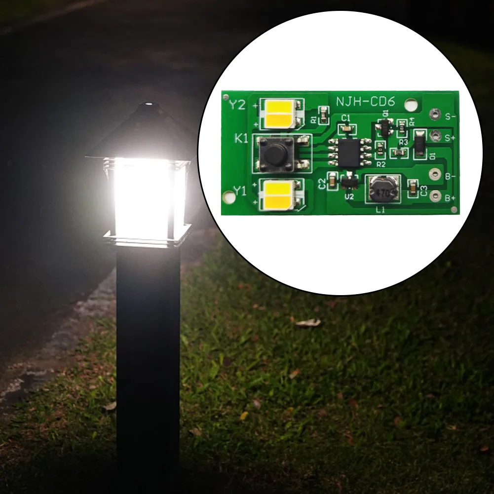

Portable Solar Light Controller Module Strong Ornamental Solar Lamp String Control Board Multipurpose for Patio Lamp Accessories