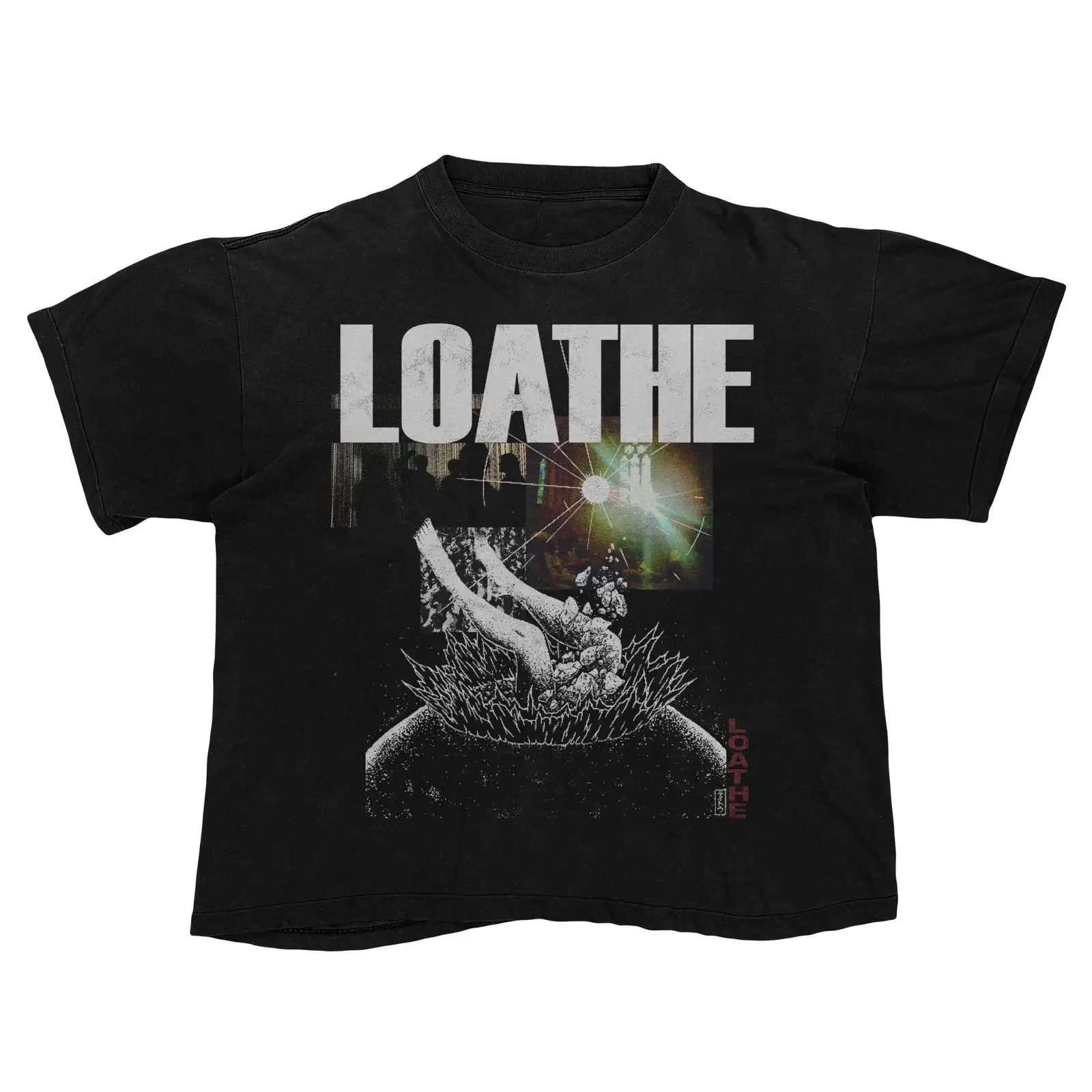 LOATHE T Shirt Merch vintage Washed Stretched Breathable graphic Versatile Soft fashion designer clothes Comfortable Casual