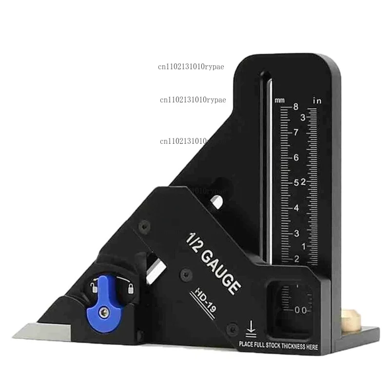 Woodworking Center‑Finding Marking Gauge, Table Saw Tenon‑Making Automatic 1/2 Marking‑Assisted Cutting Tool