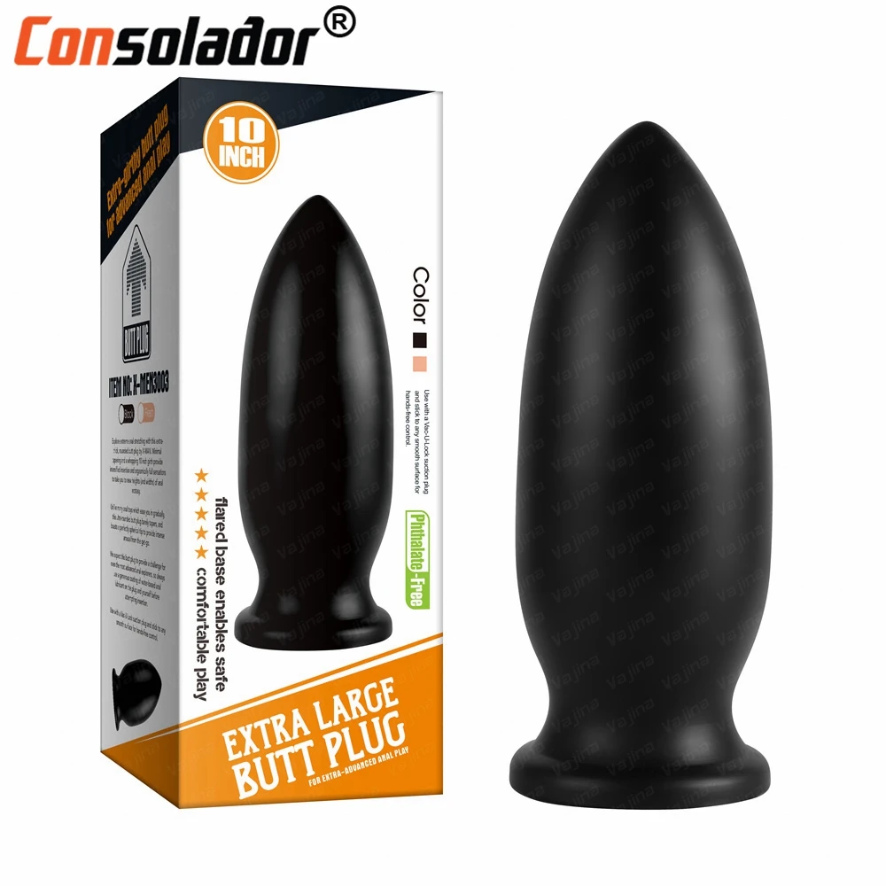 

WIBRATOR Newest Super Huge Anal Plug Big Anal Butt Plug Anus Expansion Stimulator Anus Dilator Erotic Anal