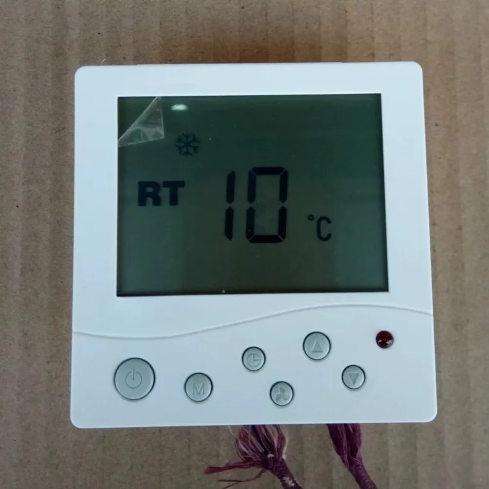 Thermostat tms910sa central air conditioner wire controller fan coil temperature control switch speed control panel