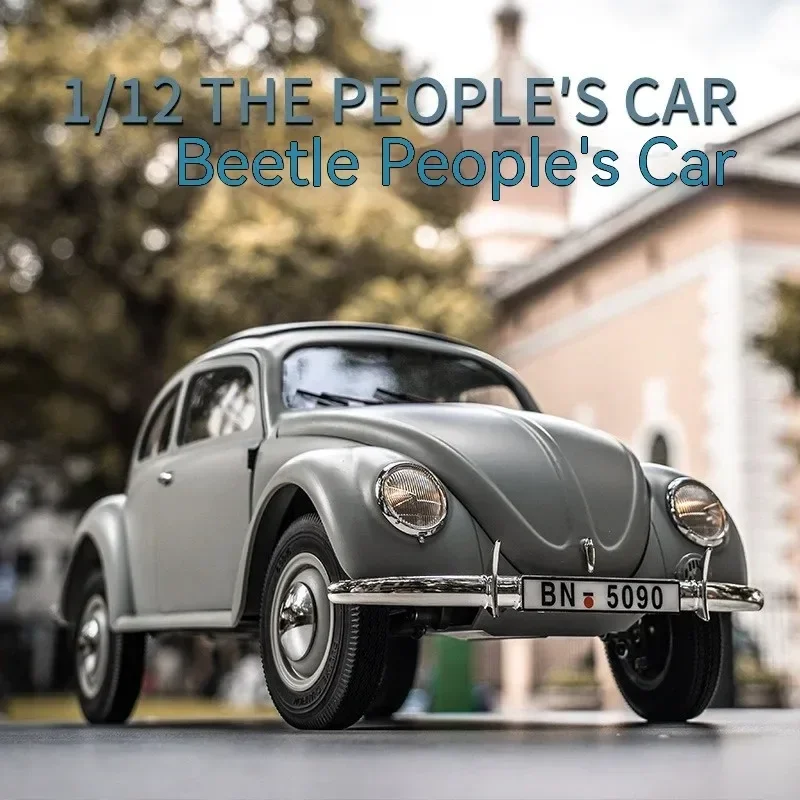 Fms 1/12 Beetle Civil Edition Painting Vintage Simulation Car Model Electric Remote Control Rc Climbing Car Children's Toy Gift