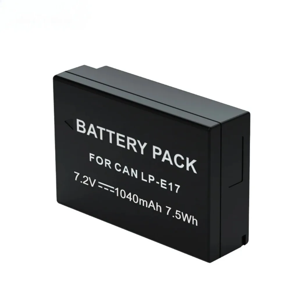 7.2V 1040mAh Rechargeable LPE17 LP E17 LP-E17 Suitable for Canon Camera Battery EOS M3 EOSM5 EOSM6 750D 760D 850D R8 R10 R50